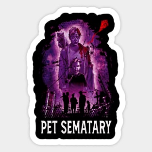 Resurrected Secrets Sematary Supernatural Tee Sticker